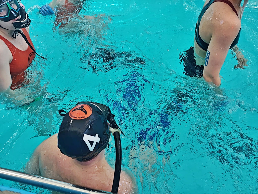 Hokej pod wodą Walenie Siemianowice Śląskie Trening 7 III 2026